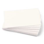 Mini Gmund Colors Matt Wedding White Blank Cards - Flat, 111lb Cover