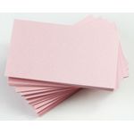Mini Stardream Rose Quartz Blank Cards - Flat, 105lb Cover