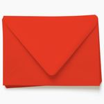 Cayenne Red Envelopes - A7.5 Gmund Colors Matt 5 1/2 x 7 1/2 Euro Flap 81T