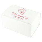 Love Heart Wedding Cake Boxes