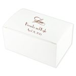 Love Script Wedding Cake Boxes