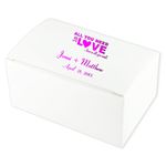 All You Need is Love Wedding Cake Boxes