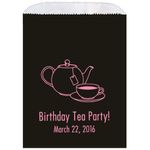 Tea Party Wedding Cake Bags