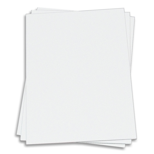 CLASSIC CREST 8.5 x 11 Cardstock Paper - Avon Brilliant White
