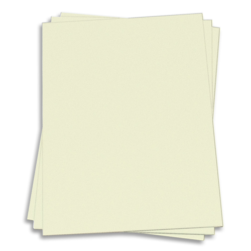 Pure White Paper - 8 1/2 x 11 LCI Felt 70lb Text - LCI Paper