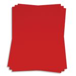 Red Pepper Card Stock - 18 x 12 Classic Crest 100lb Cover
