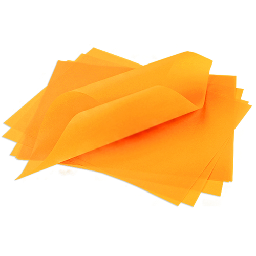 Printed Orange Translucent Vellum - LCI Paper