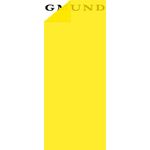 Canary Yellow Translucent Vellum - 3 3/4 x 9, 30lb Colors Transparent