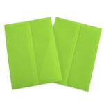 Leaf Green Translucent A7 Vellum Wrap - 7 x 11, 30lb Colors Transparent