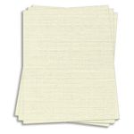 Classic Linen Classic Natural White Cardstock - 8 1/2 x 11, 80lb Cover