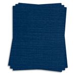 Patriot Blue Card Stock - 18 x 12 Classic Linen 100lb Cover