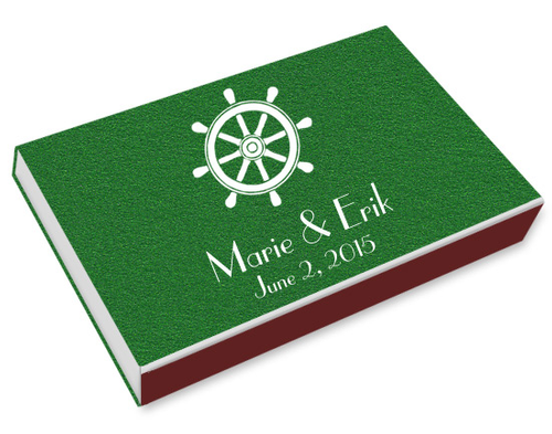 Nautical Printed Matchboxes