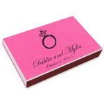 Diamond Ring Printed Matchboxes