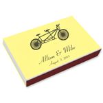 Tandem Bike Printed Matchboxes
