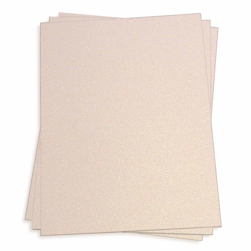 Nude Card Stock 27 X 39 Curious Metallics 111lb Cover Lci Paper
