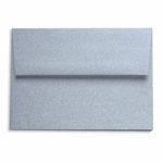 Galvanised Silver Envelopes - A2 Curious Metallics 4 3/8 x 5 3/4 Straight Flap 80T