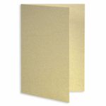 Gold Leaf Folded Card - A1 Curious Metallics 3 1/2 x 4 7/8 92C