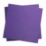 Violette Square Flat Card - 5 1/4 x 5 1/4 Curious Metallics 111C