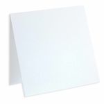 Ice Silver Square Folded Card - 5 1/4 x 5 1/4 Curious Metallics 111C