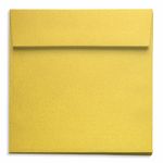 Super Gold Square Envelopes - 5 1/2 x 5 1/2 Curious Metallics 80T