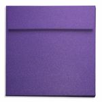 Violette Purple Square Envelopes - 5 1/2 x 5 1/2 Curious Metallics 80T