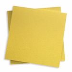 Super Gold Square Flat Card - 6 1/4 x 6 1/4 Curious Metallics 111C