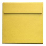 Super Gold Square Envelopes - 6 1/2 x 6 1/2 Curious Metallics 80T