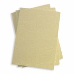 Gold Leaf Flat Card - A6 Curious Metallics 4 1/2 x 6 1/4 92C