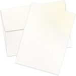 Ice Gold Metallic Cards and Envelopes Invitation Kit, A7
