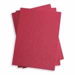 Red Lacquer Flat Card - A7 Curious Metallics 5 1/8 x 7 111C