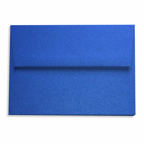 10 Blue Shimmer 6 12 x 6 12 Envelope