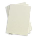 A9 Curious Metallics WhiteGold Blank Cards - Flat, 92lb Cover
