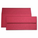 Red Lacquer Envelopes - #10 Curious Metallics 4 1/8 x 9 1/2 Straight Flap 80T