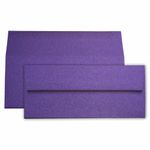 Violette Purple Envelopes - #10 Curious Metallics 4 1/8 x 9 1/2 Straight Flap 80T
