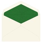 Botanic Metallic Lined Ecru Envelopes
