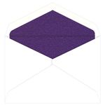 Violette Metallic Lined Radiant White Envelopes