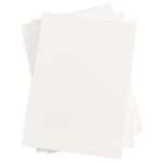 Wedding White Flat Card - A2 Gmund Cotton 4 1/4 x 5 1/2 111C