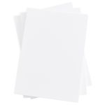 Max White Flat Card - A2 Gmund Cotton 4 1/4 x 5 1/2 111C