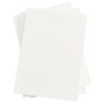 Wedding White Flat Card - A7 Gmund Cotton 5 1/8 x 7 111C