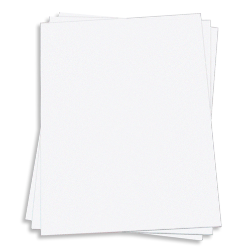 Ultimate White Card Stock - 8 1/2 x 11 LCI Linen 100lb Cover - LCI Paper