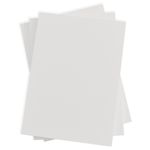 New Grey Flat Card - A9 Gmund Cotton 5 1/2 x 8 1/2 111C