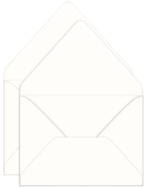 White Cotton Envelope