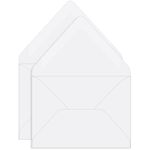 New Grey Double Envelopes - A7 Gmund Cotton 5 1/4 x 7 1/4 Euro Flap 74T
