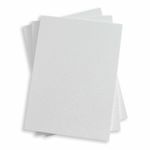 Crystal White Flat Card - A7.5 Stardream Metallic 5 3/8 x 7 1/4 105C