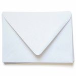 Crystal White Envelopes - A7.5 Stardream Metallic 5 1/2 x 7 1/2 Euro Flap 81T