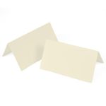 Wedding Cream Deckle Edge Place Card - Gmund Colors Matt 111C