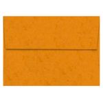 Butcher Orange Envelopes - A1 Dur-O-Tone 3 5/8 x 5 1/8 Straight Flap 60T