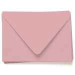 Dusty Rose Envelopes - A7.5 LCI Hue Matte 5 1/2 x 7 1/2 Euro Flap 80T
