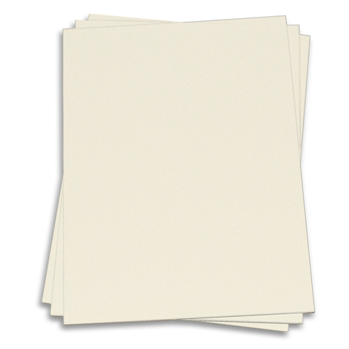 Ecru Card Stock - 11 x 17 LCI Smooth 100lb Cover - LCI Paper