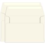 Ecru Double Unlined Envelopes - A9 LCI Smooth 5 3/4 x 8 3/4 70T